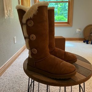 UGG Bailey Button Triple Tall Boot Size 10